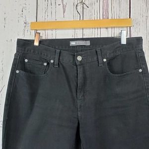 Levis 515 Bootcut Denim Jeans Womens Size 12M Stretch Black
